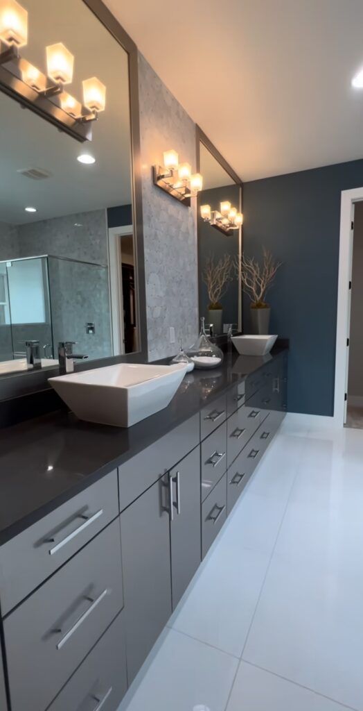 clean bathroom
