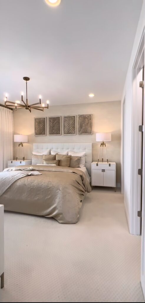 clean bedroom